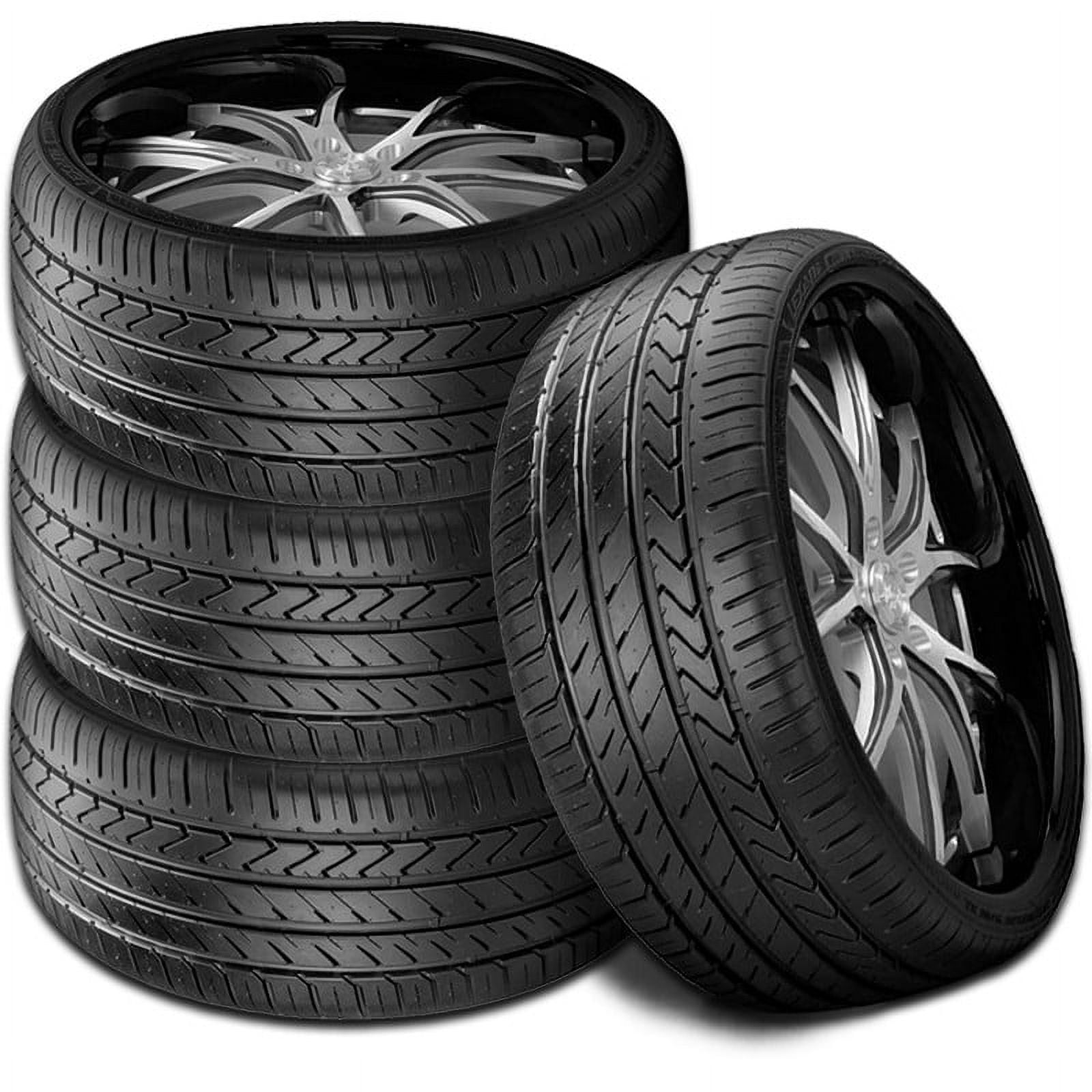 Set of 4 Lexani LX-TWENTY 225/40R19 93W XL All Season High Performance Tires 225/40/19 LXST201940010 / 225/40/19 / 2254019 Fits: 2014-15 BMW X1 sDrive28i, 2019 BMW 330i Base