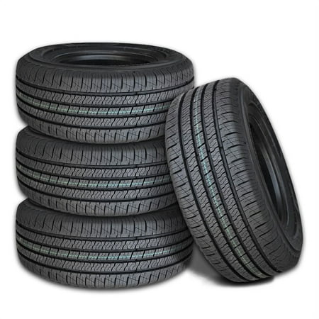Set of 4 Lexani LXHT-206 P225/65R17 102T SUV/Truck Premium Highway All Season M+S Tires LXST2061765020 / 225/65/17 / 2256517 Fits: 2014-23 Chevrolet Equinox LT, 2007-16 Honda CR-V EX-L