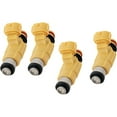 thumbnail image 1 of Set of 4 MR507252 MR240 Fuel Injectors for 2000-2006 for Mitsubishi for Eclipse, 2002-2006 for Dodge for Stalker, 2001-2005 for Chrysler for Sebring, 1999-2002 for Mitsubishi for Galant, 1 of 2