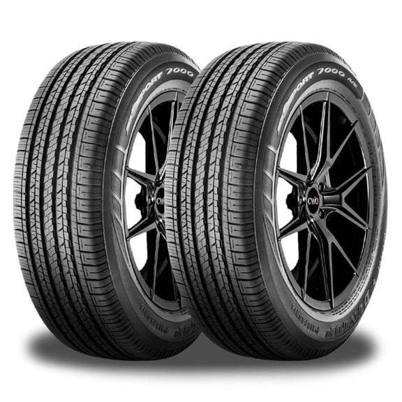 Set of 4 New Dunlop SP Sport 7000 A/S P215/60R16 94H All Season High Performance Tires 265004154 / 215/60/16 / 2156016 Fits: 2008-12 Honda Accord LX-P, 2019-20 Nissan Altima S