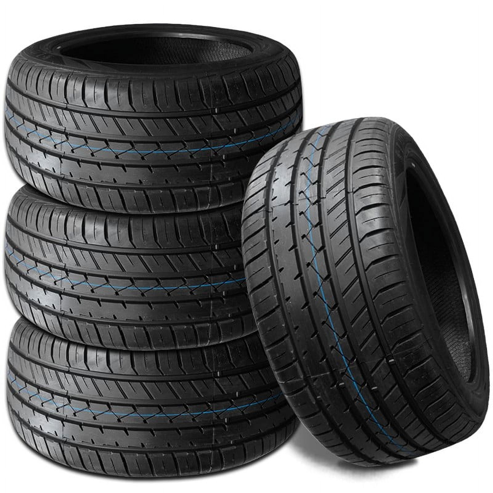 Set of 4 New Lionhart LH-FIVE 295/35R21 107V XL All Season Ultra High ...
