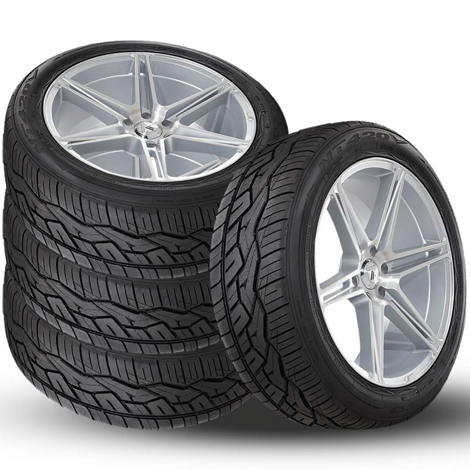 Set of 4 Nitto NT420V 275/55R20 117H All Season Performance Luxury SUV Truck Tires 203920 / 275/55/20 / 2755520 Fits: 2007-08 Toyota Tundra Limited, 2015 Ford F-150 Lariat