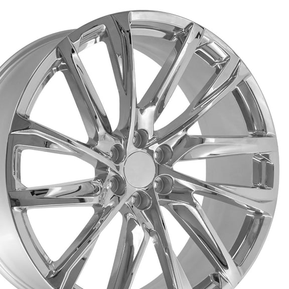 Set(4) OE Wheels CA90 26x10 Chrome Rims 6x139.7 31ET