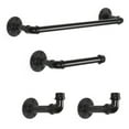 thumbnail image 1 of Set 4-Piece Wall Mounted Industrial Pipe Bathroom Hardware Accessory Kit, 1 of 6