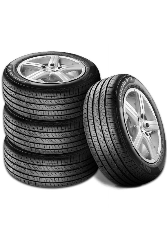 Set of 4 Pirelli Cinturato P7 All Season 225/50R17 94V Run Flat Performance Tires P2041100 / 225/50/17 / 2255017 Fits: 2012-15 Chevrolet Cruze LT, 2012-18 Ford Focus Electric
