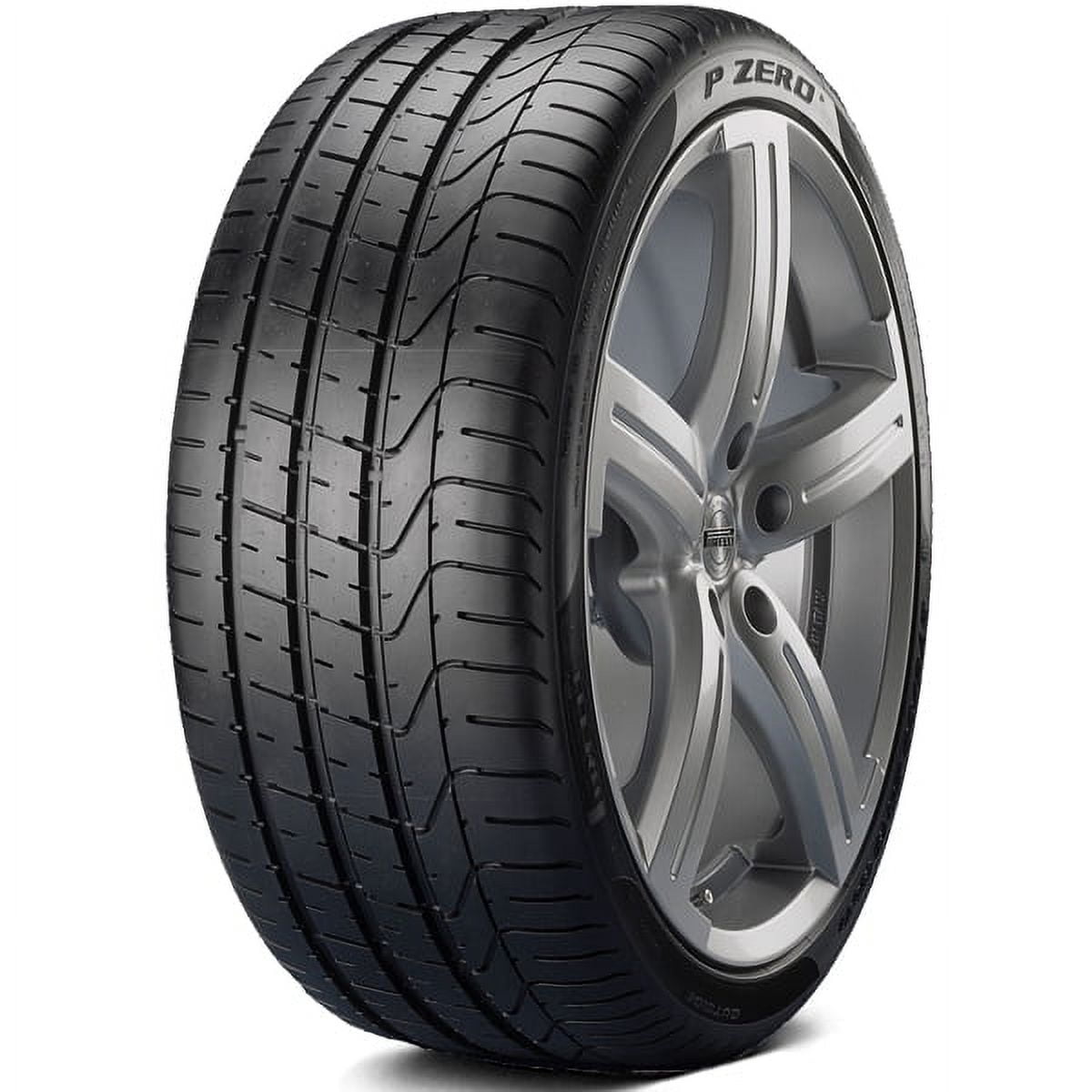 Set of 4 Pirelli P ZERO 225/40R19 89W High Performance Run Flat Summer Tires PZERO UHP P2331700 / 225/40/19 / 2254019 Fits: 2014-15 BMW X1 sDrive28i, 2011-12 Mini Cooper Countryman S ALL4
