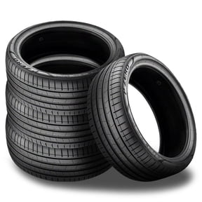 Set of 4 Pirelli P ZERO 255/40ZR19 96Y Ultra High Performance Summer Tires PZERO UHP P2648000 / 255/40/19 / 2554019 Fits: 2014 Ford Mustang GT, 2015-23 Ford Mustang EcoBoost Premium