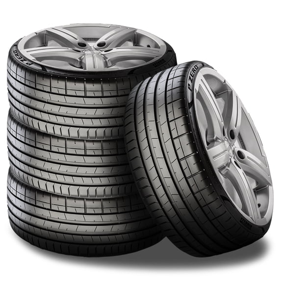 Set of 4 Pirelli P Zero (PZ4)-SPORT 275/45R21 107Y High Performance Summer Tires PZERO P3572800 / 275/45/21 / 2754521 Fits: 2020-23 Mercedes-Benz GLE350 4Matic, 2020-23 Mercedes-Benz GLS450 4Matic