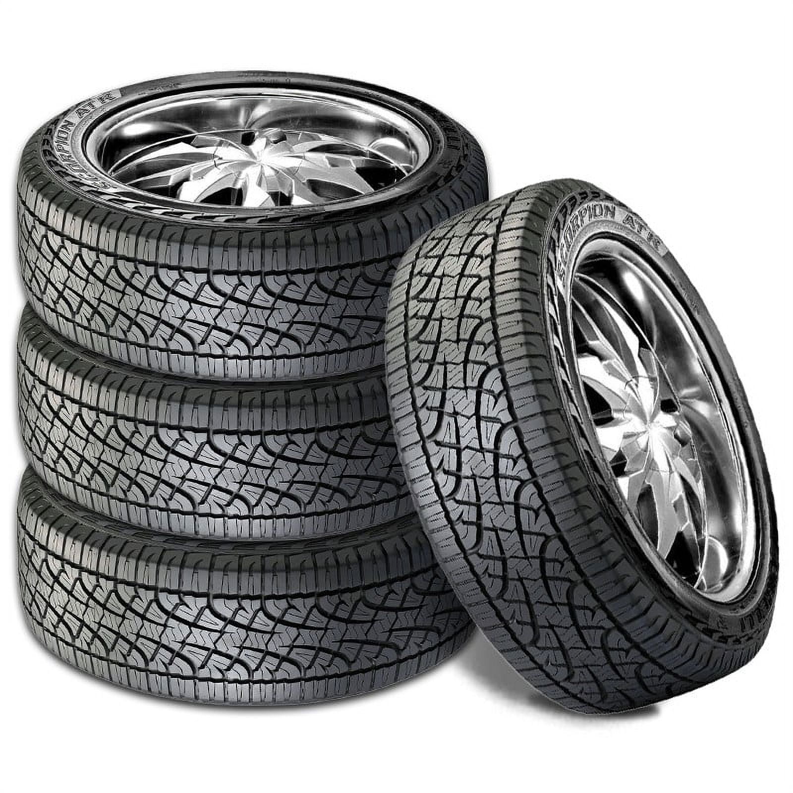 Set of 4 Pirelli Scorpion ATR P265/70R16 112T All Terrain Tires 50000 ...