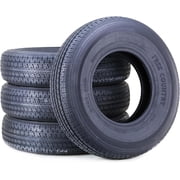 Set 4 Premium FREE COUNTRY Trailer Tires ST 235/85R16 12PR Load Range F Steel Belted Radial w/Scuff Guard