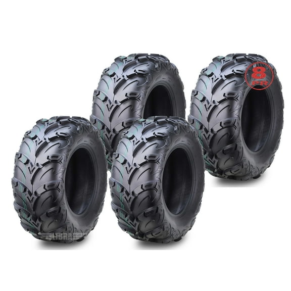 Set 4 Premium WANDA 8PR ATV UTV Tires 25x8-12 25x8x12 fit 17-18 Yamaha KODIAK 700