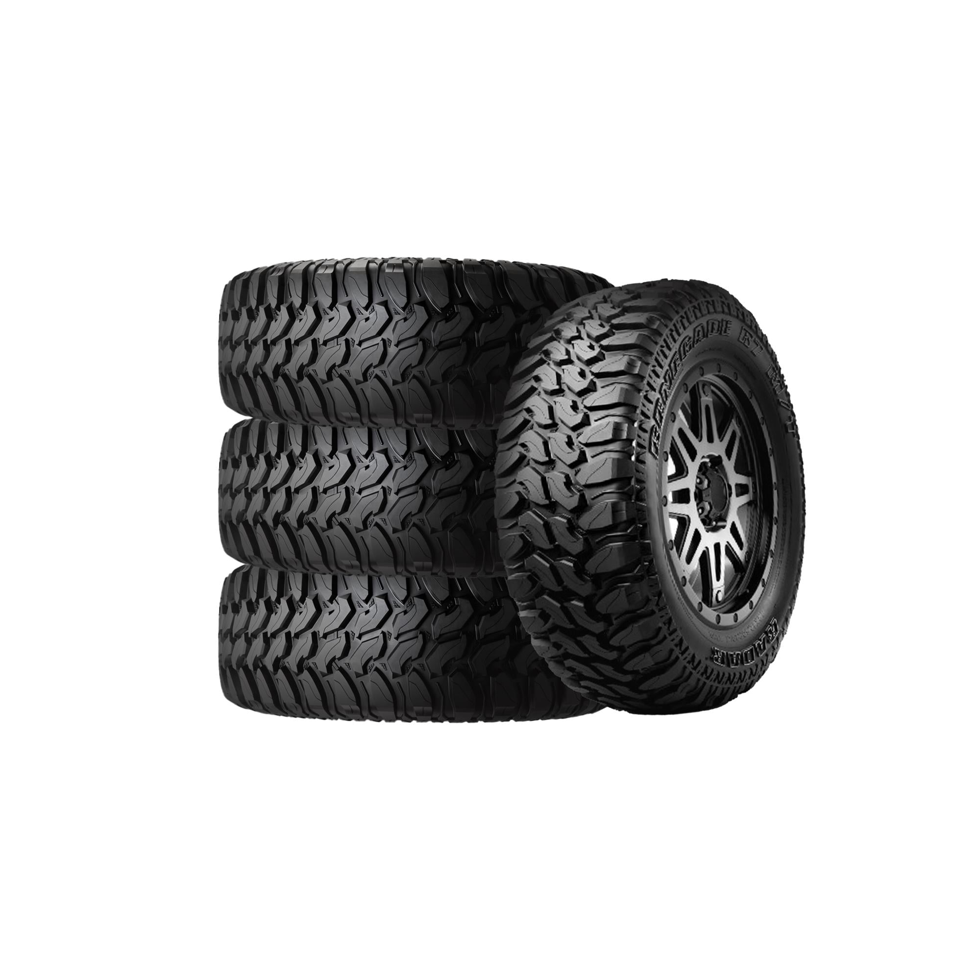 Radar Renegade R7 M/T Aggressive LT285/70R17 121/118Q E Tires Set of 4 ...