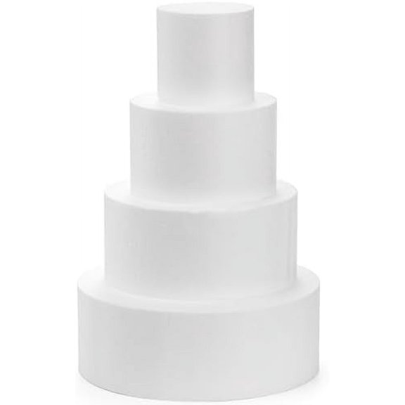 Styrofoam Cake Rounds