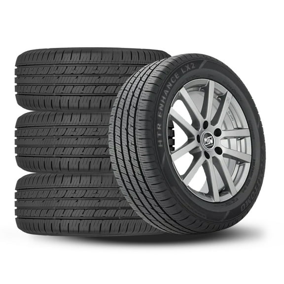 Set of 4 Sumitomo HTR Enhance LX2 175/65R15 84H All Season Tires 75K Mile Warranty ENL10 / 175/65/15 / 1756515 Fits: 2010-14 Mini Cooper Clubman, 2002-07 Mini Cooper Base