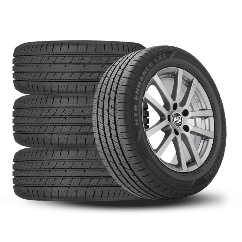 Set of 4 Sumitomo HTR Enhance LX2 185/55R15 82V All Season Tires 75K ...