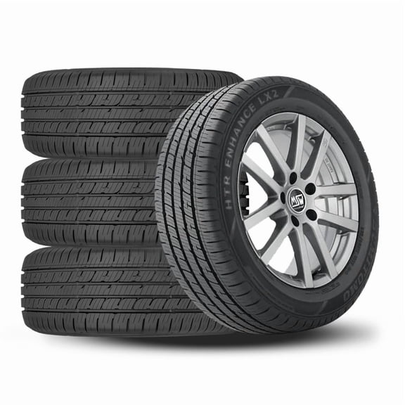 Set of 4 Sumitomo HTR Enhance LX2 215/50R17 95V All Season Tires 75K Mile Warranty ENL58 / 215/50/17 / 2155017 Fits: 2012-18 Ford Focus Titanium, 2016-18 Honda Civic EX-T
