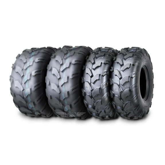 Set 4 WANDA ATV Tires 19x7-8 19x7x8 Front & 19X9.5-8 19X9.5X8 Rear 4PR