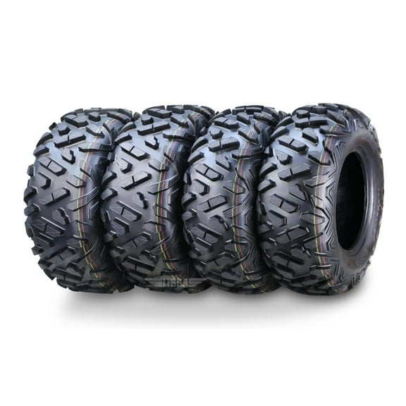 Set 4 WANDA ATV Tires 23x7-10 Front & 22x10-10 Rear Big Horn Style