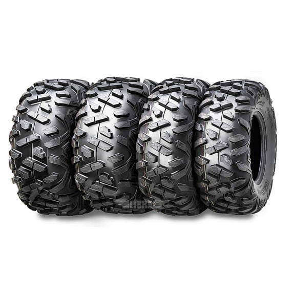 Set 4 WANDA ATV Tires 25X8X12 25X10X12 fit 13-19 John-Deere GATOR RSX850 860 Bighorn Style