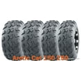 thumbnail image 1 of Set 4 WANDA ATV UTV Tires 22x7-10 & 22x10-10 for Arctic Cat 150 250, 1 of 4
