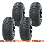 Set 4 WANDA Go Kart Tires 145/70-6 145x70x6 fit for 06-07 VENTO REPTILE PIGMEO