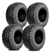 Set 4 WOLF PACK 18X8.50-8 Golf Cart Tires Multi-Terrain Tubeless Tire
