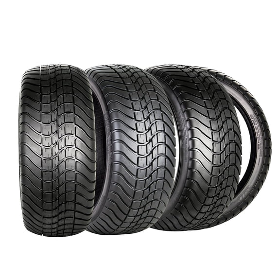 Set 4 WOLF PACK 215/35-14 Golf Cart Tires Multi-Terrain Tire