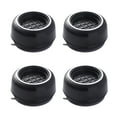 thumbnail image 1 of Set of 4 Washing Machine Anti-Vibration Pads 2.76x1.57in - Universal Non-Slip Base Stabilizers for Dryer/Washer, Durable Plastic Foot Cushions (Black)​, 1 of 7