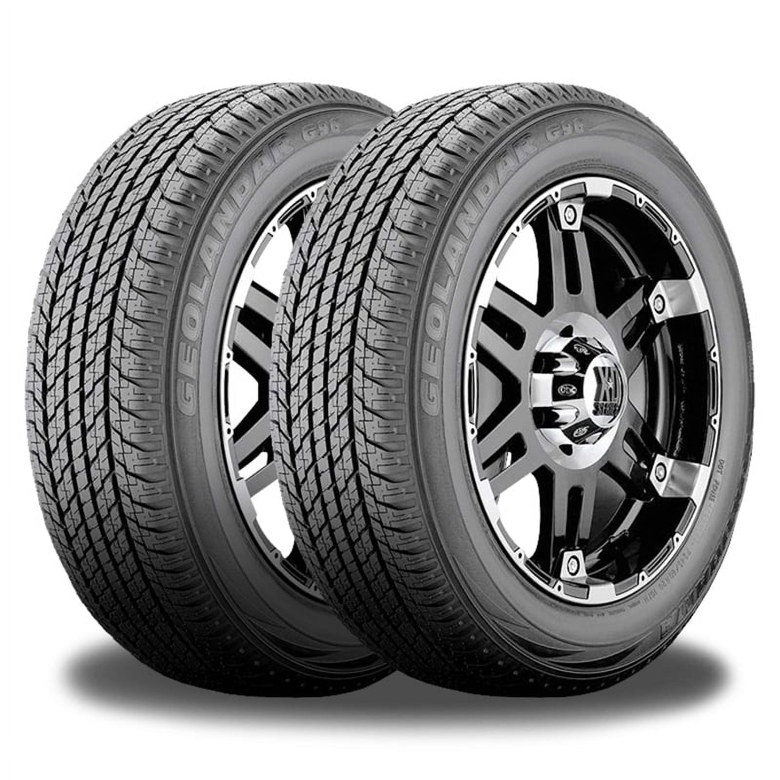 Set of 4 Yokohama Geolandar G96B 245/60R20 107H Tires 110193223 / 245 ...