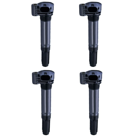 Set 4PCS New Ignition Coil Compatible with 2012-2017 Fiat 500 1.4L L4 Engine Replacement for UF649 C1815 OEM