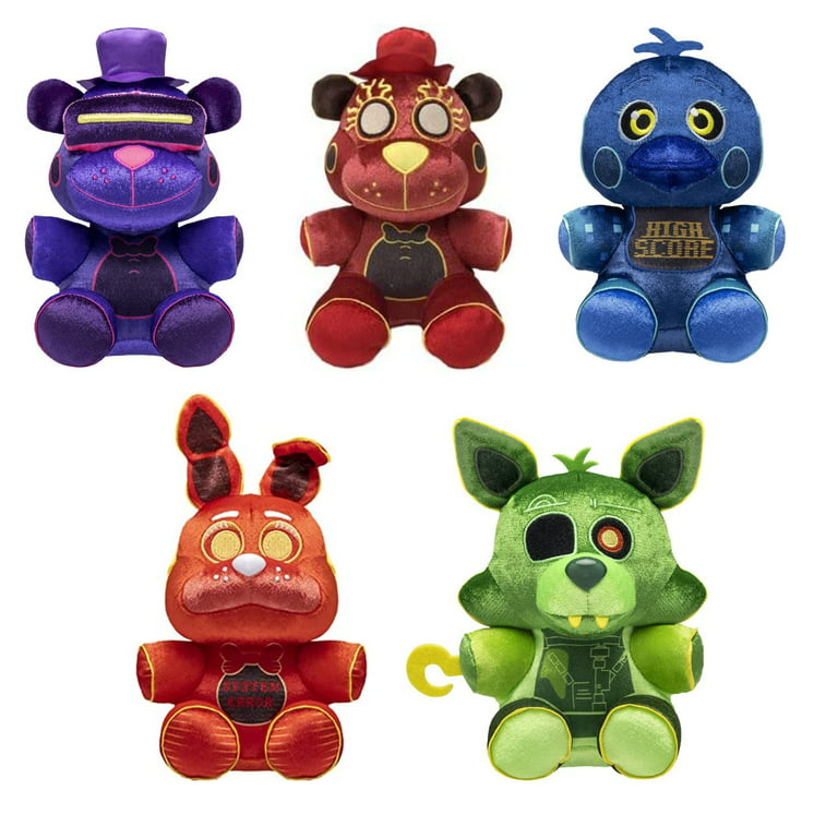  Nightmare Foxy Plush Toy, FNAF plushies Toy, FNAF All Character Stuffed  Animal Doll Children's Gift Collection,8” : Toys & Games