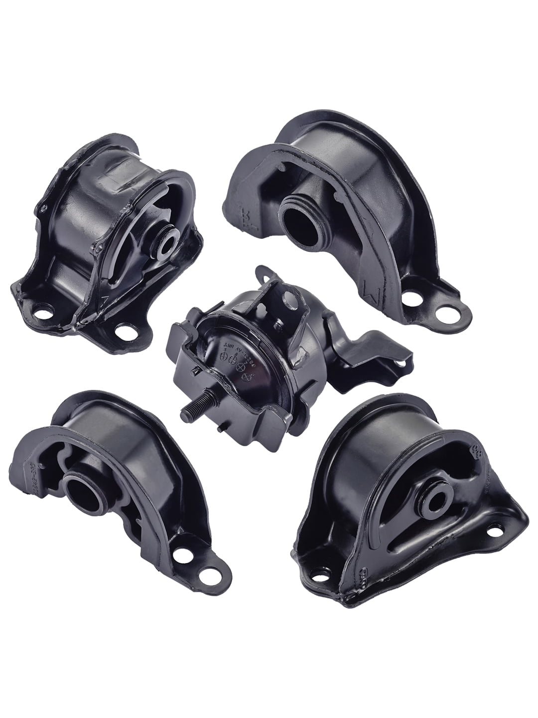 Set of 5 ISA Engine Motor & Trans Mount Compatible with 1996 1997 1998 1999 2000 Honda Civic 1.6L L4 Replacement for A6520, A6502, A6556, A6506, A6526
