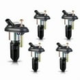 thumbnail image 1 of Set of 5 ISA Ignition Coil Compatible with Isuzu Chevrolet GMC Buick Ascender i-280 i-290 i-370 i-350 Colorado Canyon H3 Rainier Trailblazer Envoy 2.8L 2.9L 3.5L 3.7L 4.2L Replacement for UF303, 1 of 6