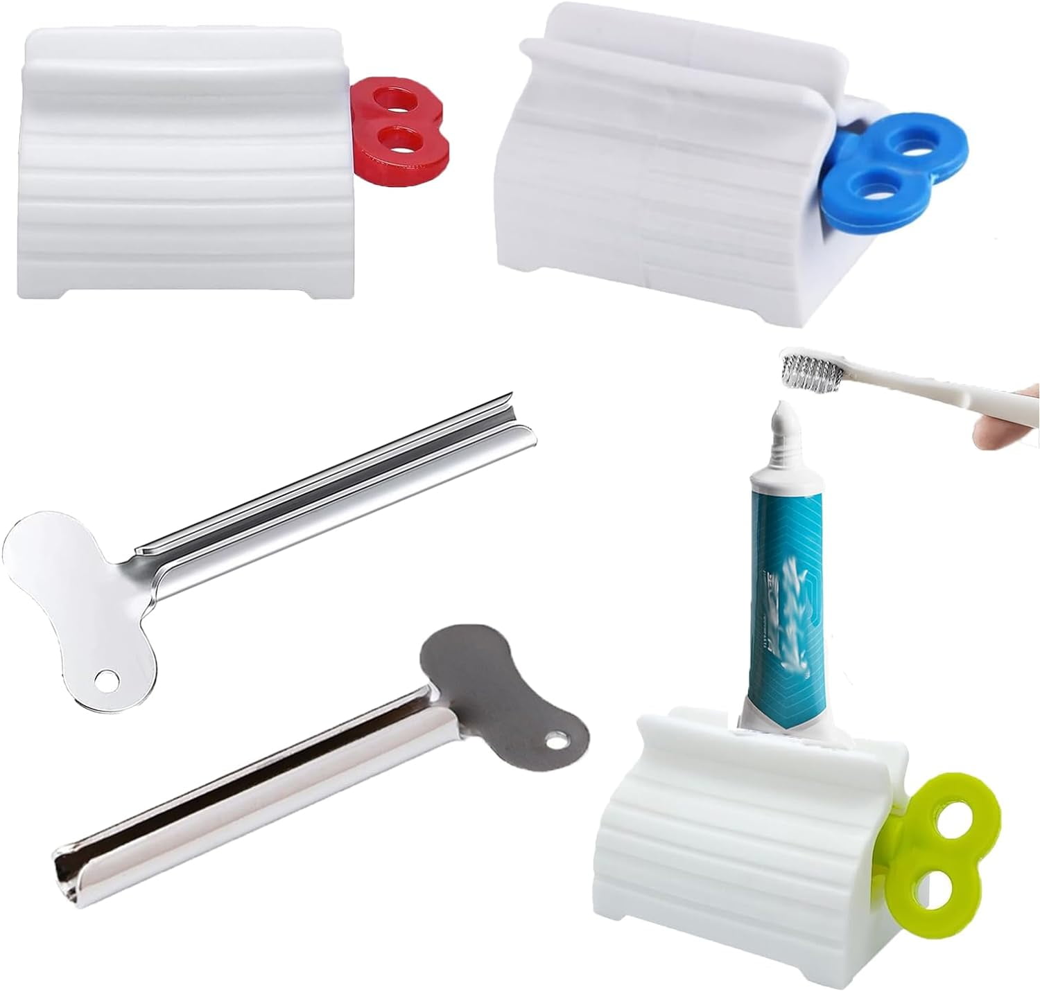 Set of 5 Toothpaste Squeezer, Toothpaste Roller, Toothpaste Squeezer UK
