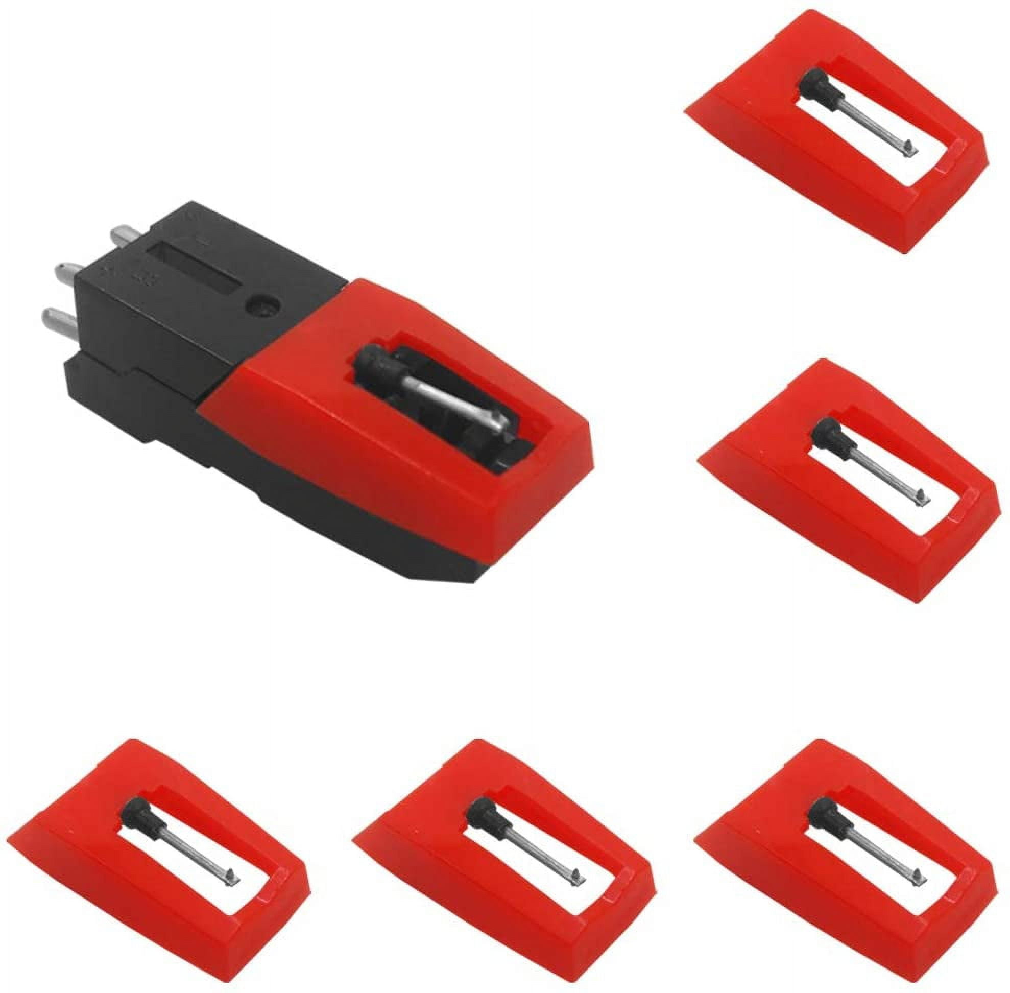 Set of 5 Vinyl Record Player Turntable Cartridge with Universal