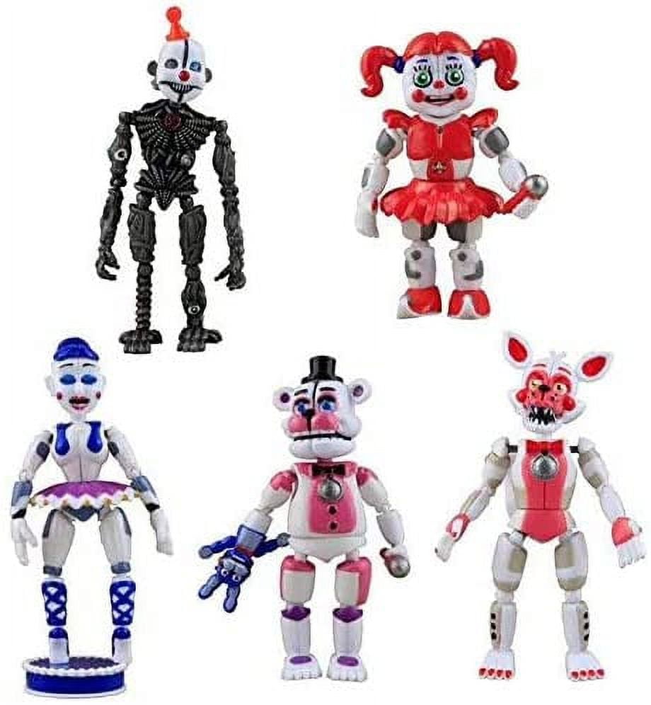 5Pcs/Set - Cute Anime Five Nights at Freddys Action Figures Movable  Detachable Game Peripheral Hand Office for Children Birthday Gifts Model  FNAF Action Figures : : Toys