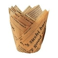 thumbnail image 1 of Set Of 50 Tulip Cupcake Liner,Tulip Muffin Liners,Tulip Baking Cups,Parchment Paper Cupcake Liners,Paper Cupcake Holders,Baking Paper Cups Muffin Liners Wrappers For Weddings,Birthdays,Bridal Shower, 1 of 3