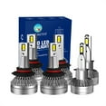 thumbnail image 1 of Set of 6 9005/HB3/H10 9006/HB4 H1 LED Bulb Super Bright High Beam Low Beam Fog Light 140W, Voltage 12V, 6000K, Lifespan 30,000 hours, Waterproof rate IP68, -15c~105c For 1987 BMW L6, 1 of 4