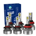 thumbnail image 1 of Set of 6 9005/HB3/H10 H8/H9/H11 LED Bulb Daytime Running High Beam Fog Light 140W, Voltage 12V, Color Temperature 6000K, 30,000 hours, Waterproof rate IP68, -15c~105c For 2009-2012 Acura RL, 1 of 4