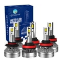 thumbnail image 1 of Set of 6 9005/HB3/H10 H8/H9/H11 LED Bulb Super Bright Daytime Running High Beam Low Beam 140W, 12V, 6000K, 30,000 hours, Waterproof rate IP68, -15c~105c For 2014-2016 Jeep Grand Cherokee, 1 of 4