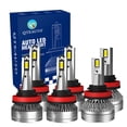 thumbnail image 1 of Set of 6 H8/H9/H11 LED Bulb High Beam Low Beam Fog Light 140W, 12V, Color Temperature 6000K, Lifespan 30,000 hours, Waterproof rate IP68, Operating Temperature -15c~105c For 2013 Infiniti EX37, 1 of 4