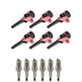 thumbnail image 1 of Set of 6 ISA Brand ISA Brand Ignition Coils and 6 Spark Plugs Compatible with 2005 2006 2007 Mercury Montego 3.0L V6 Replacement for DG513 DG500 FD502, 1 of 5