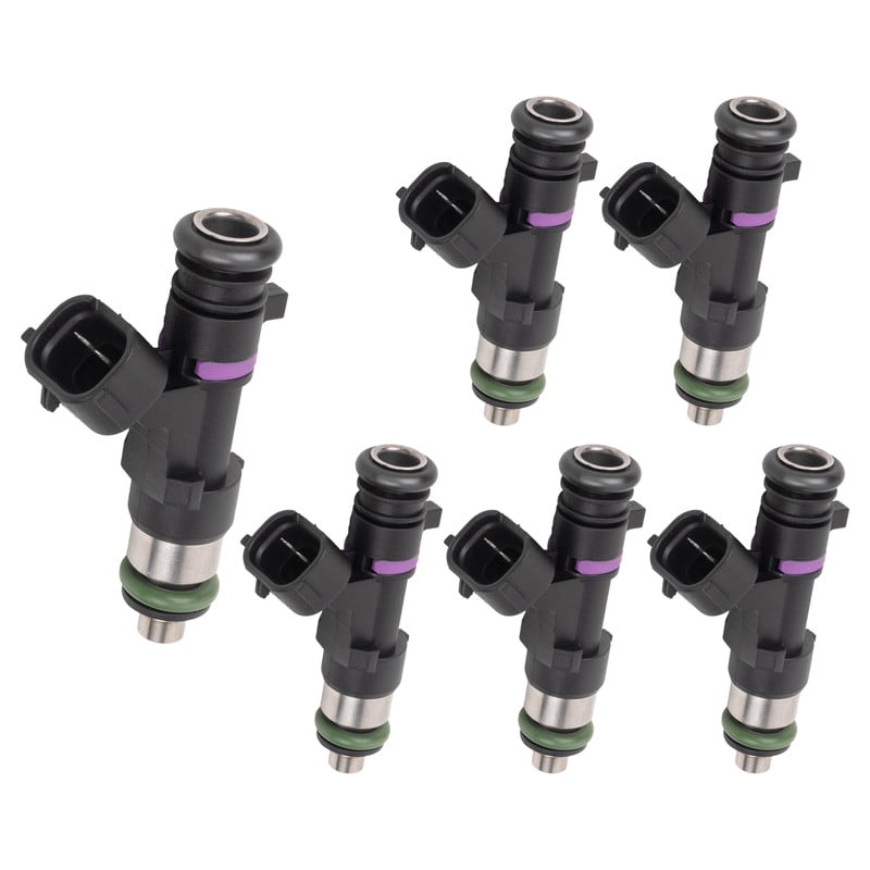 Set of 6 ISA Fuel injectors for 2005-2019 Nissan Frontier 2005-2012 Nissan Pathfinder 2012-2021 Nissan NV2500 2009-2012 Suzuki Equator V6 4.0L Replacement For FJ750, 0280158007, 166007S000
