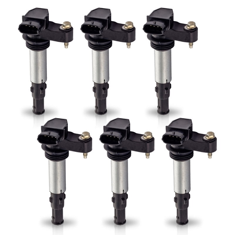 ISA Ignition Coil 2.8L 3.6L V6 For Buick 2009 Enclave, 2005-2008 Allure LaCrosse GMC 2009 Acadia Chevy 2009 Traverse Cadillac 2004-2009 CTS Saturn 2009 Outlook Replacement for UF375