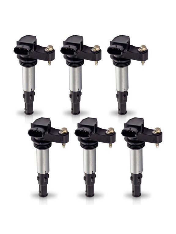 ISA Ignition Coil 2.8L 3.6L V6 for Buick 2009 Enclave 2005-2008 Allure LaCrosse GMC 2009 Acadia Chevy 2009 Traverse Cadillac 2004-2009 CTS Saturn 2009 Outlook Replacement for UF375 6PCS