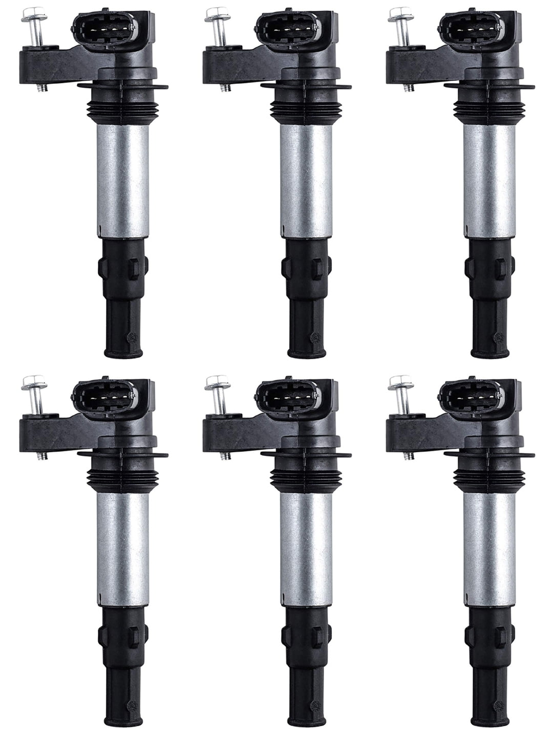 Set of 6 ISA Ignition Coils Compatible with 20042009 Buick Enclave