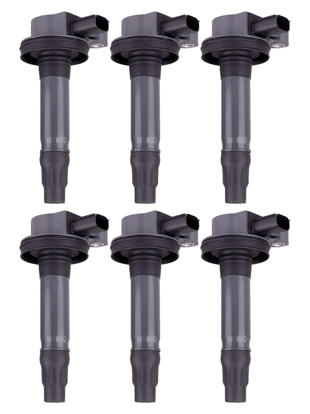 ISA AUTO Set of 6 ISA Ignition Coils Compatible with Taurus Explorer F-150 Mustang Transit 150 250 350 Lincoln Mks Mkt Mkx Mkz V6 3.5L 3.7L Replacement for UF-553 UF-595 5C1652 E1053