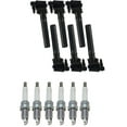 thumbnail image 1 of Set of 6 ISA Ignition Coils and 6 NGK Spark Plugs Compatible with 2002-2004 Chrysler Concorde LXi Sedan 4-Door 3.5L 3497CC 215Cu. In. V6 GAS SOHC  Replacement For UF269, 1 of 4