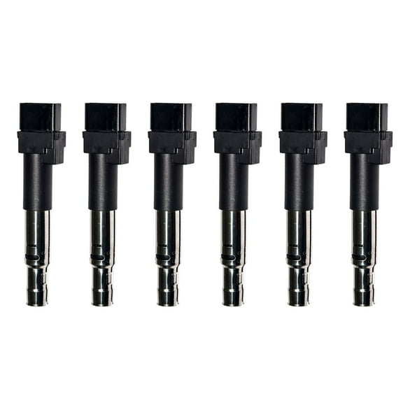 Set of 6 Ignition Coils for Audi Porsche TT Cayenne Passat Volkswagen V6 3.2L 3.6L Compatible with C1466 UF531 Fits select: 2007-2008 AUDI Q7 3.6 QUATTRO PREMIUM S-LINE, 2008 VOLKSWAGEN TOUAREG 2 V6