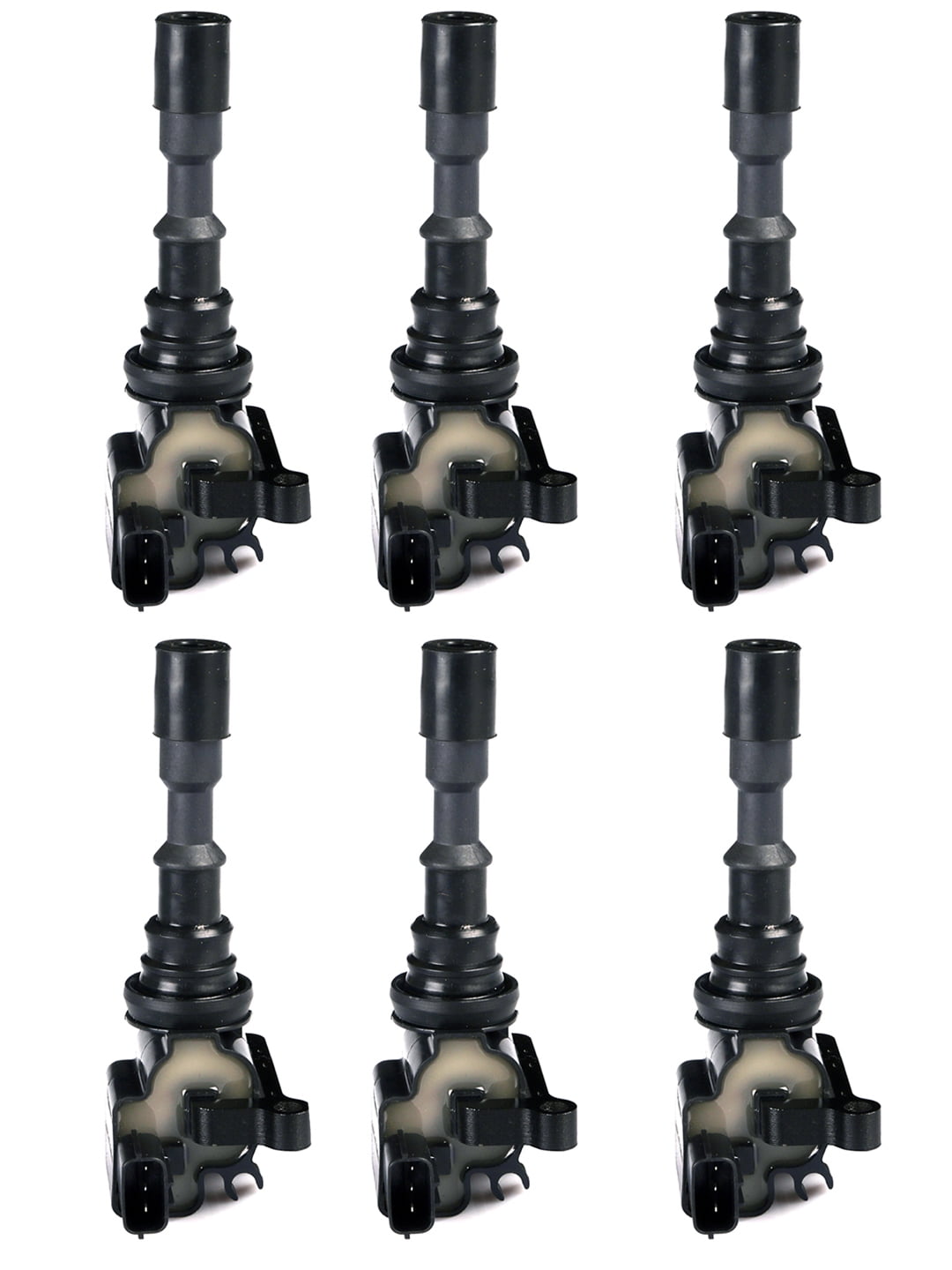 Set of 6 Ignition Coils Compatible with 2003 Kia Sorento EX Sport Utility 4Door 3.5L 3497CC V6